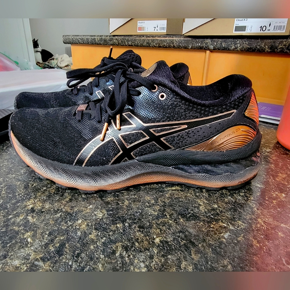Asics Gel Nimbus 23 Platinum Rose Gold